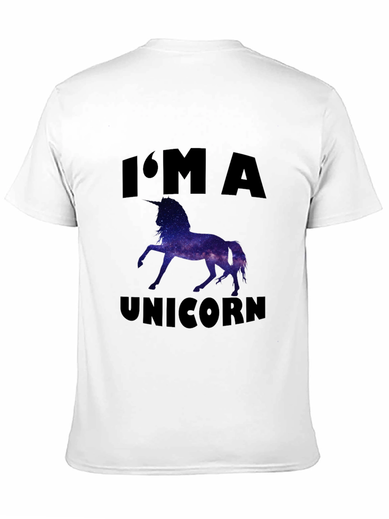 Im a Unicorn Galaxy Graphic T-Shirt