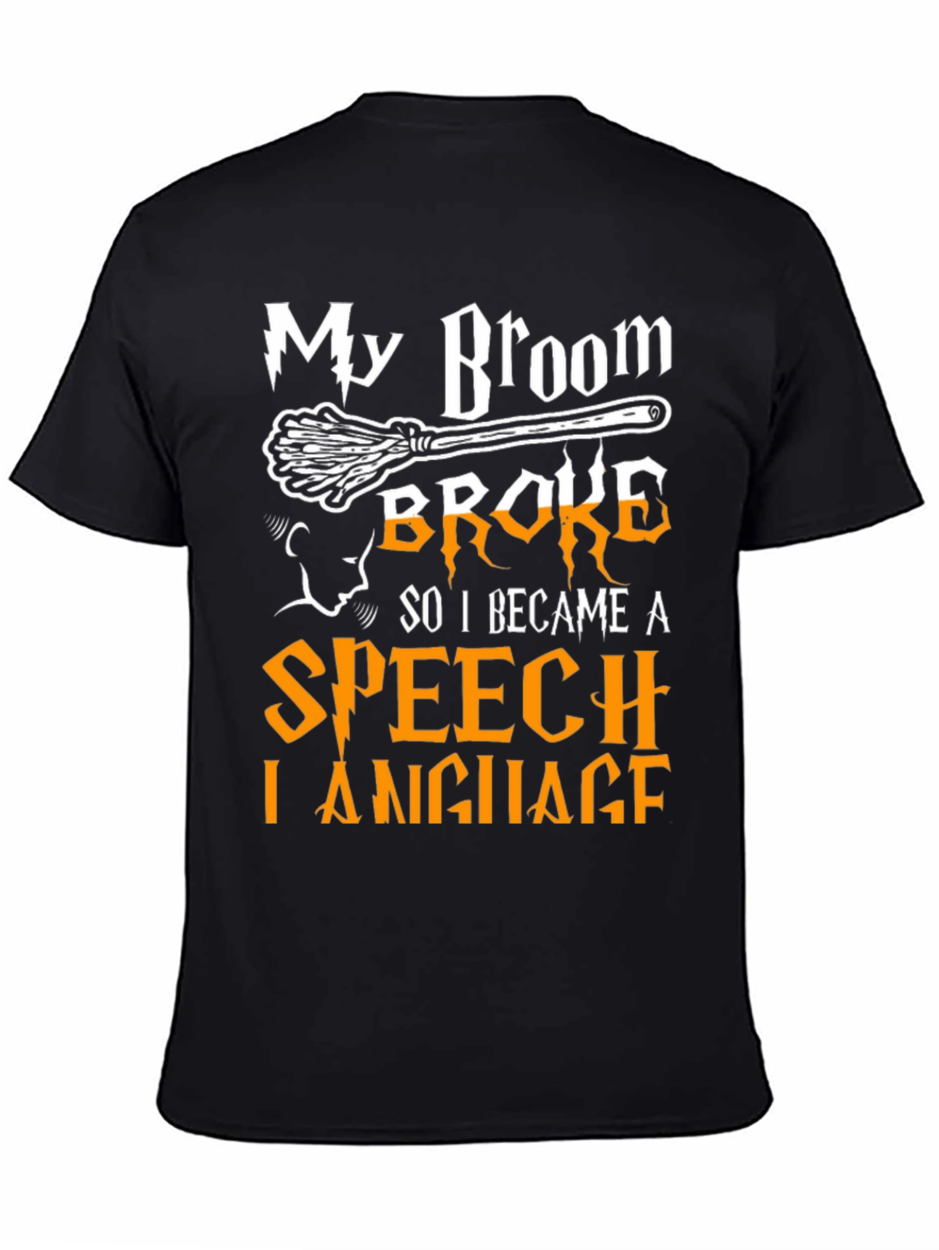 Funny Halloween Speech Language T-Shirt
