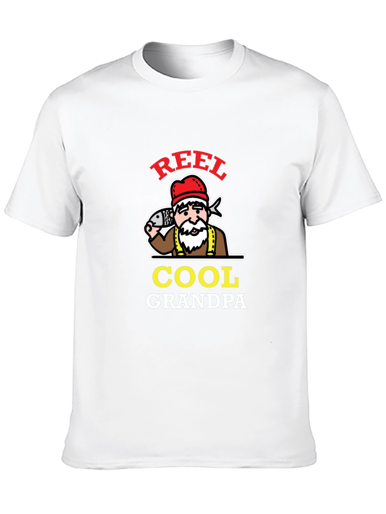 Reel Cool Grandpa T-Shirt Fishing