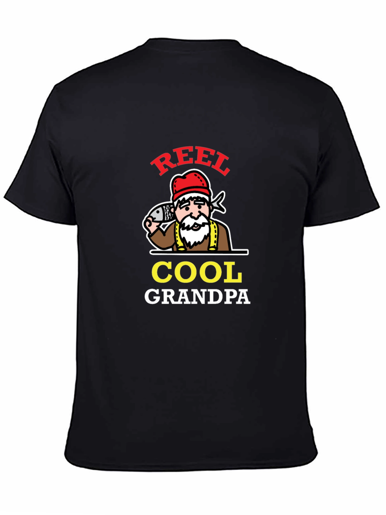 Reel Cool Grandpa T-Shirt Fishing
