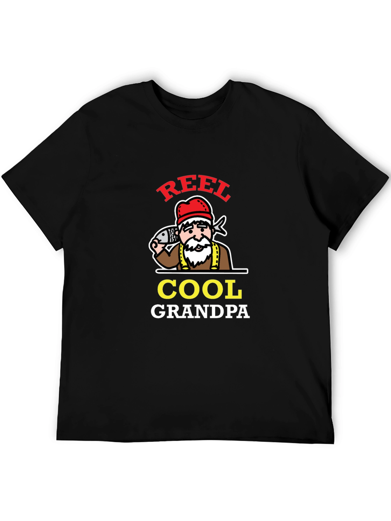 Reel Cool Grandpa T-Shirt Fishing