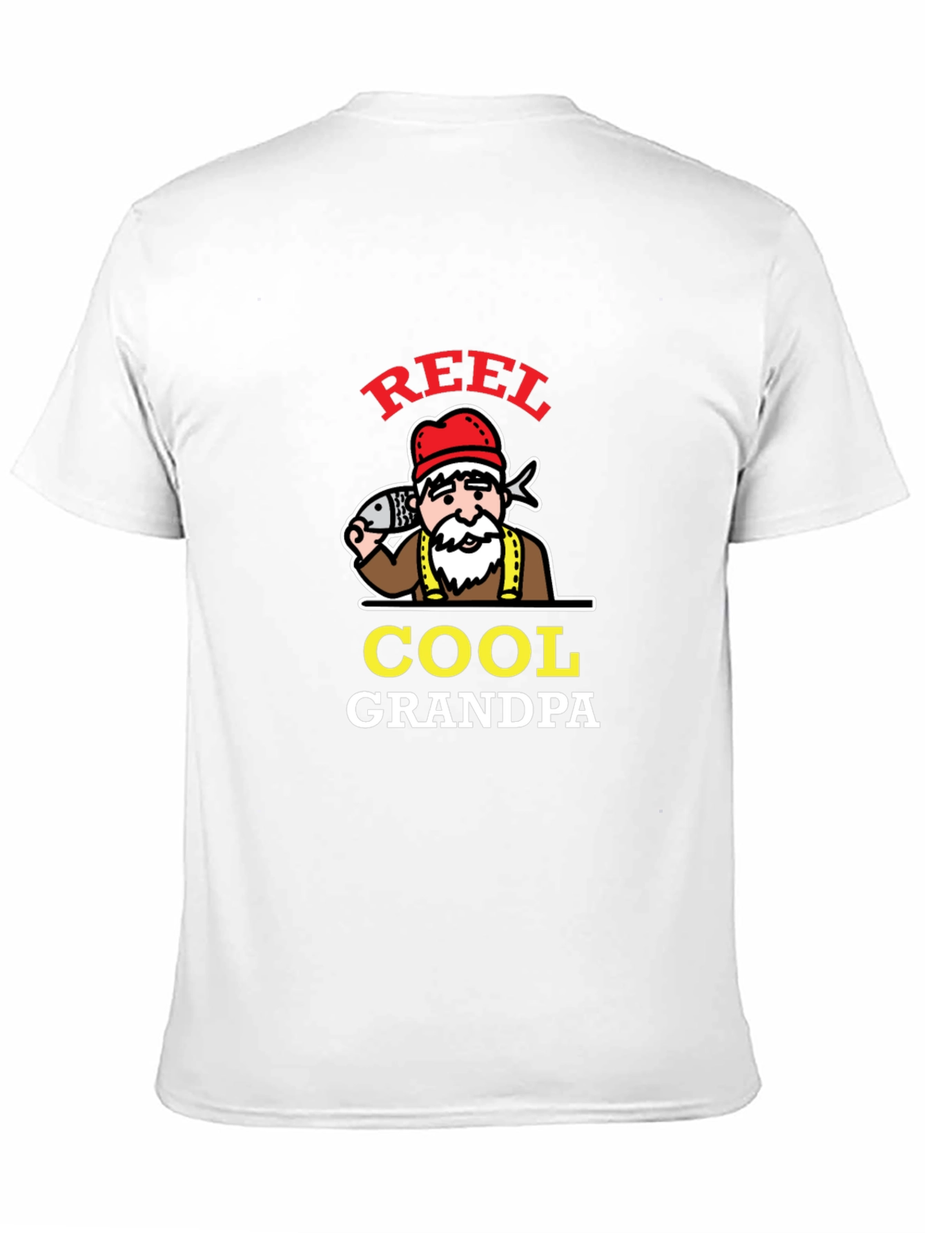 Reel Cool Grandpa T-Shirt Fishing