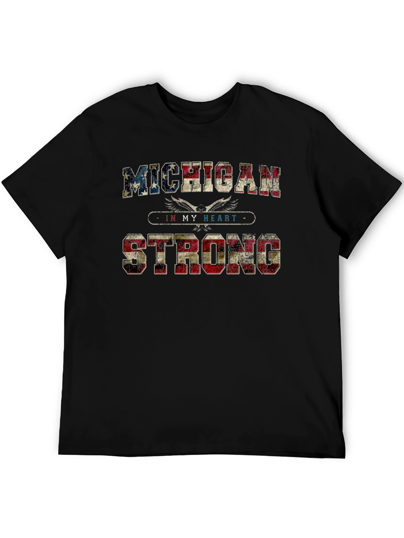 Michigan Strong Patriotic T-Shirt