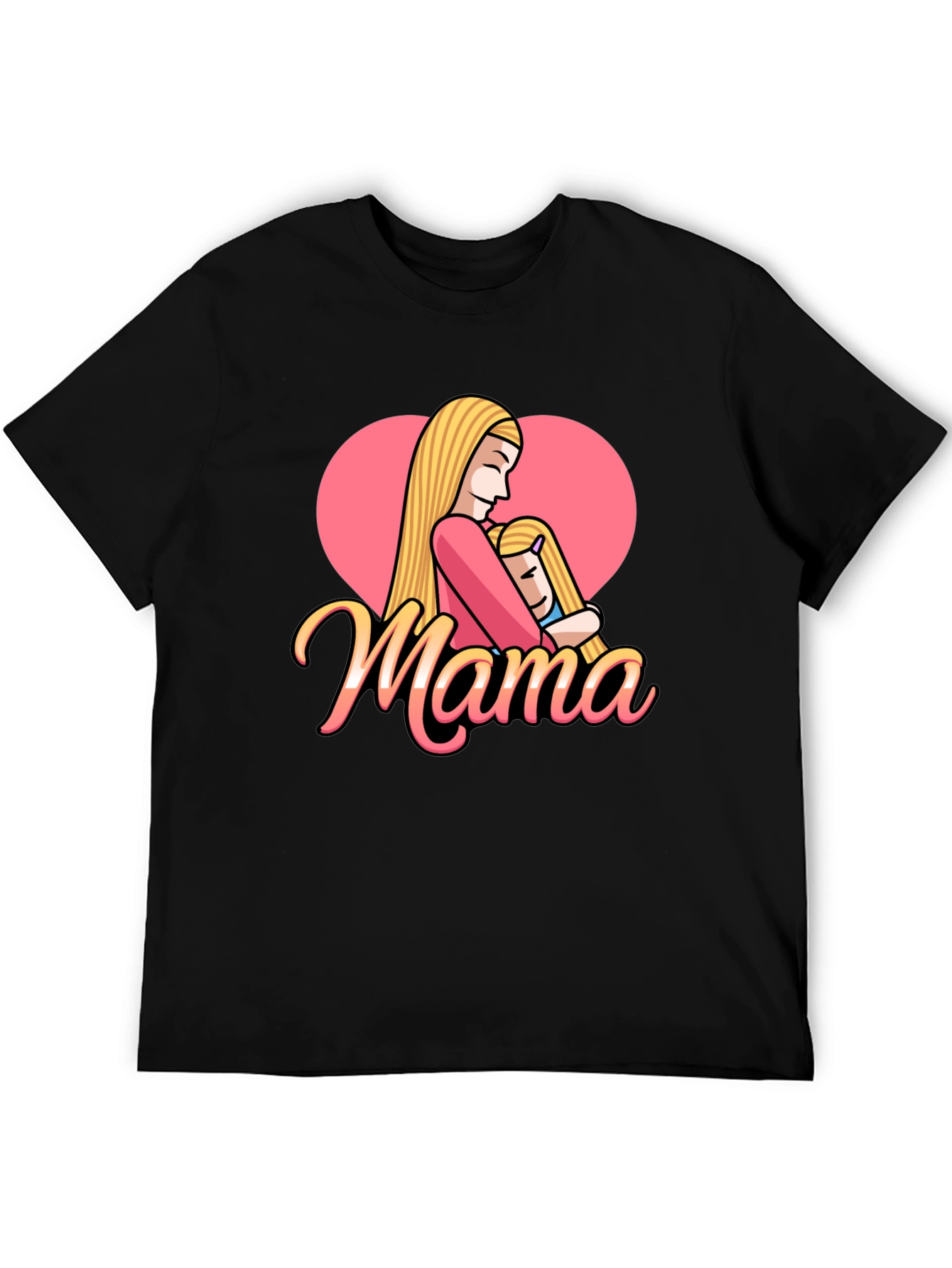 Mama Heart Graphic Tee - Mothers Day Gift