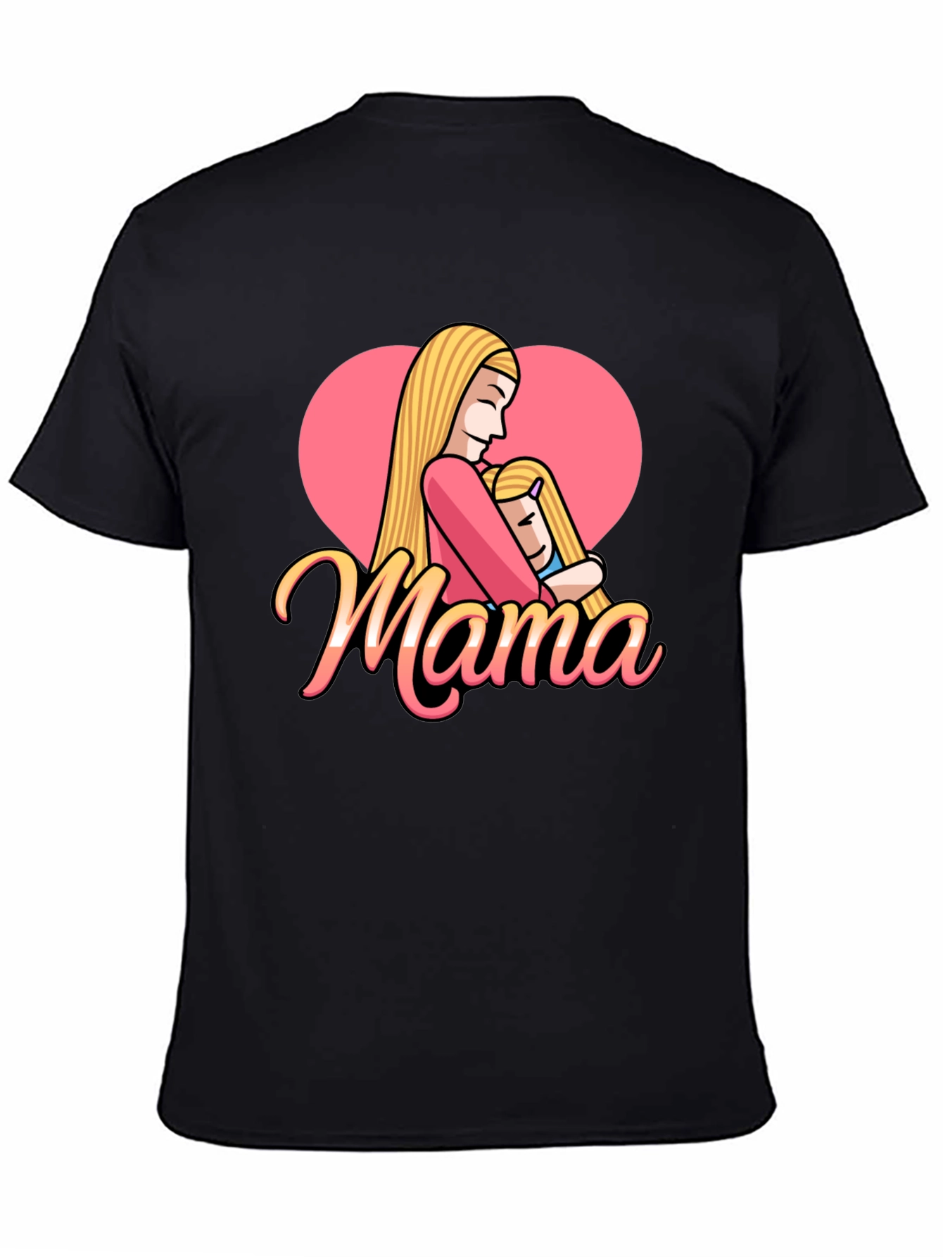Mama Heart Graphic Tee - Mothers Day Gift