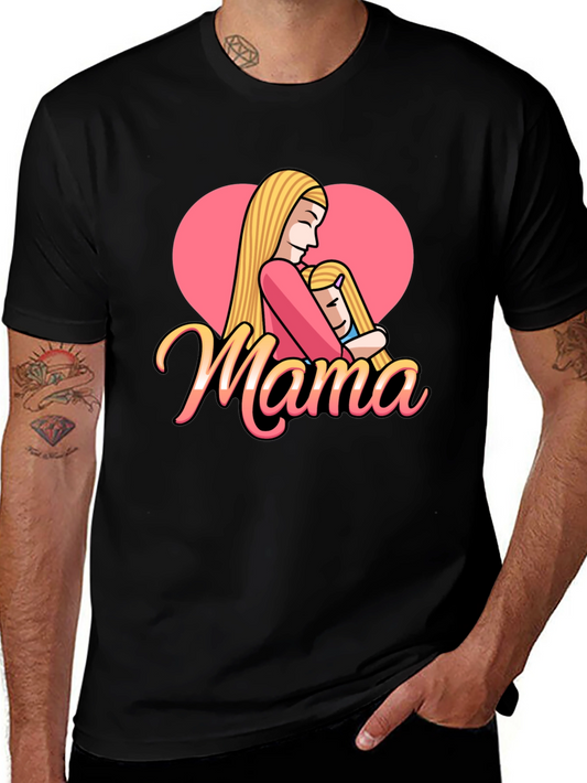Mama Heart Graphic Tee - Mothers Day Gift