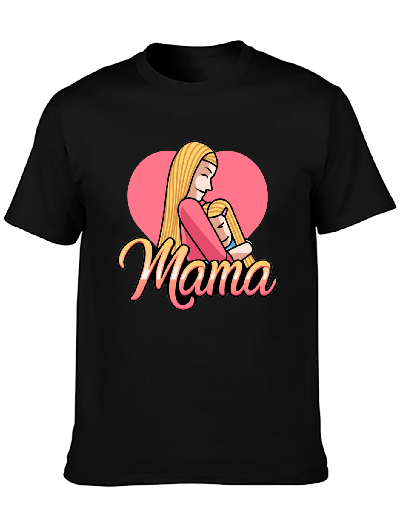 Mama Heart Graphic Tee - Mothers Day Gift