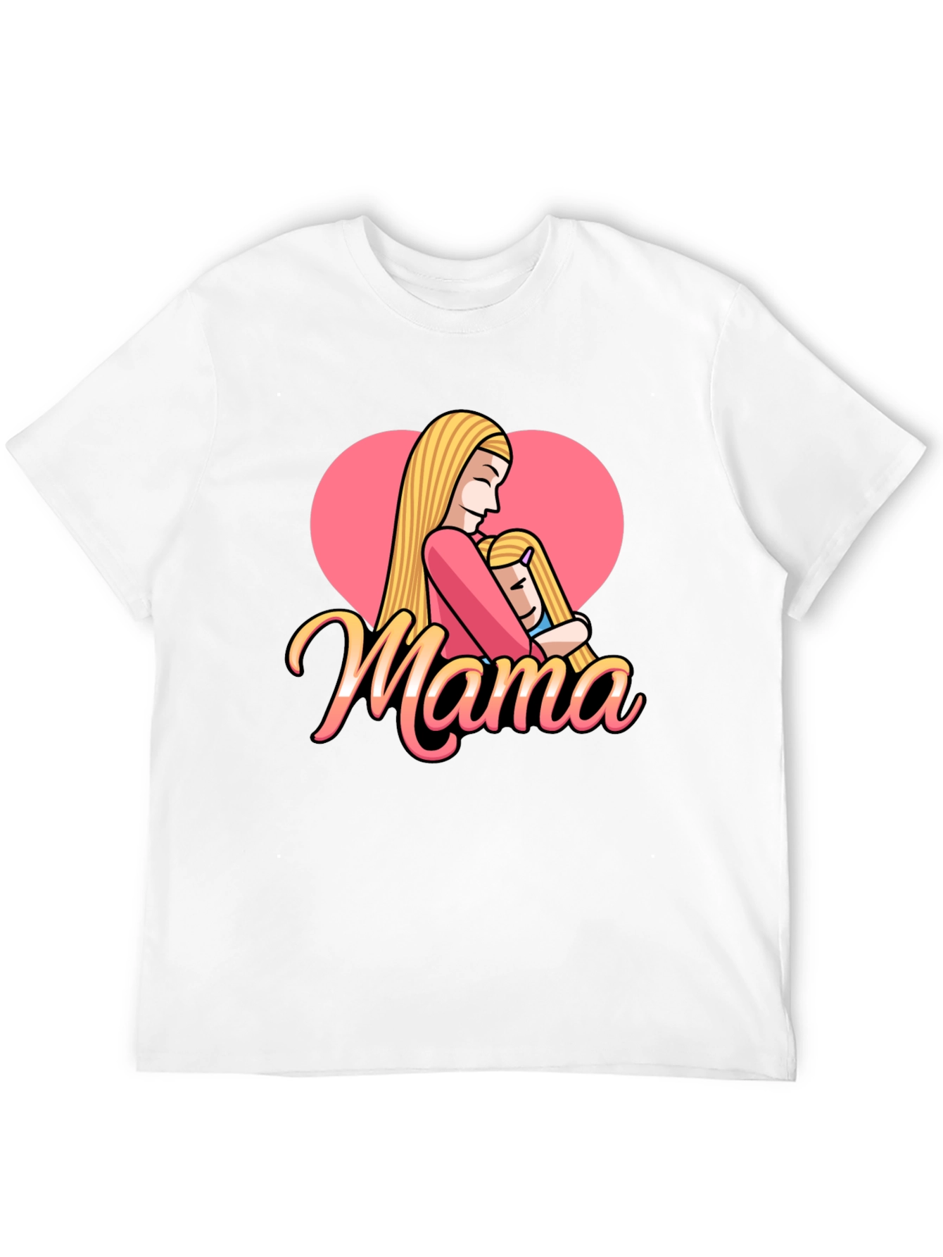 Mama Heart Graphic Tee - Mothers Day Gift