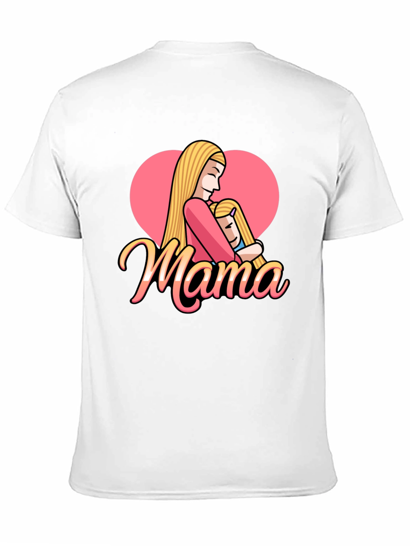 Mama Heart Graphic Tee - Mothers Day Gift