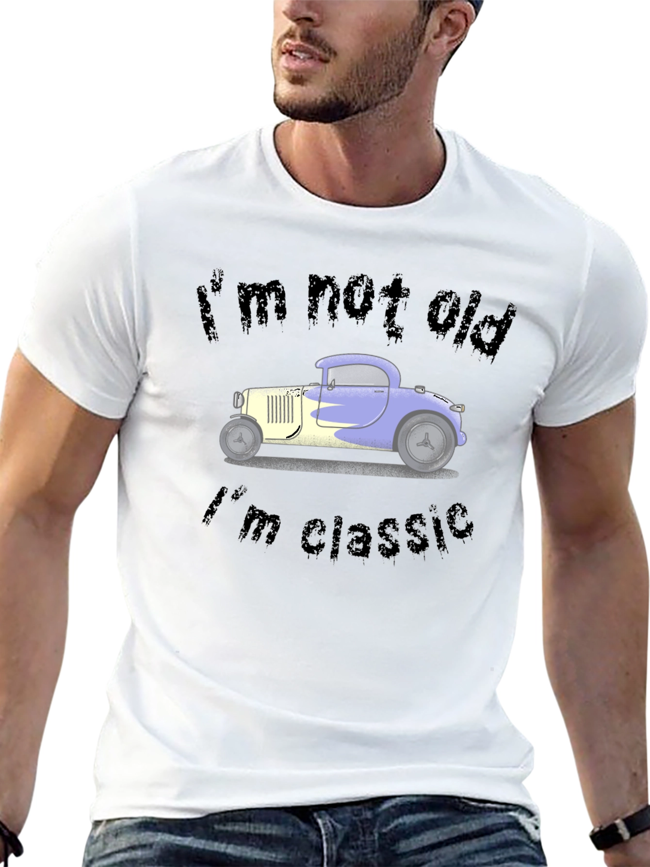 Classic Car T-Shirt - Im Not Old Im Classic