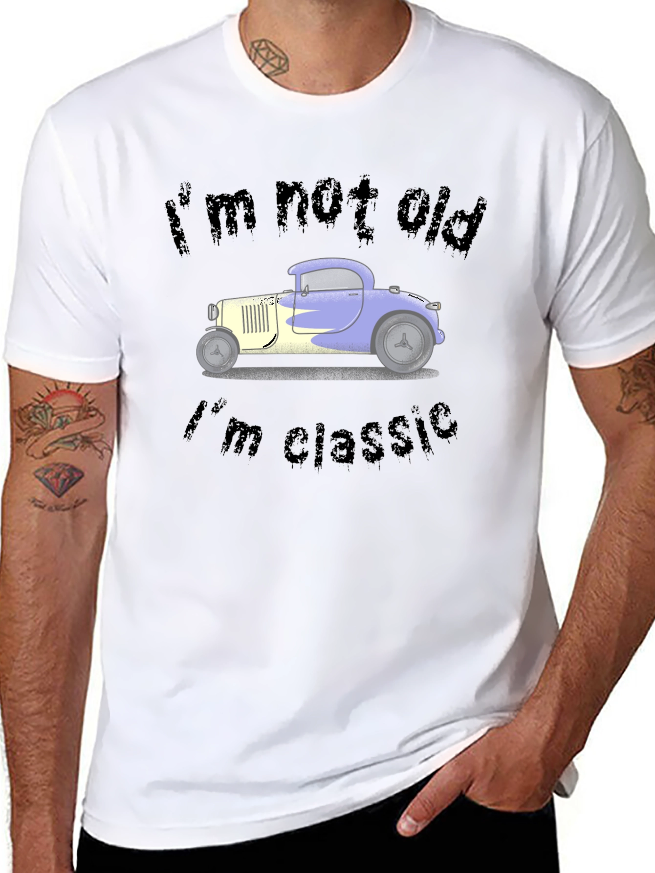 Classic Car T-Shirt - Im Not Old Im Classic