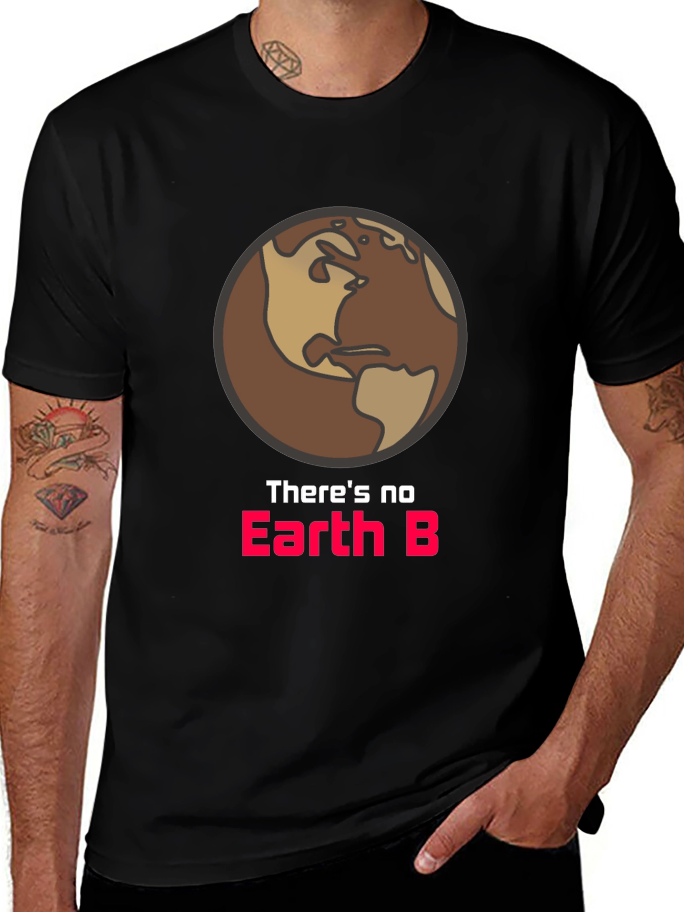 Theres No Earth B Graphic Tee