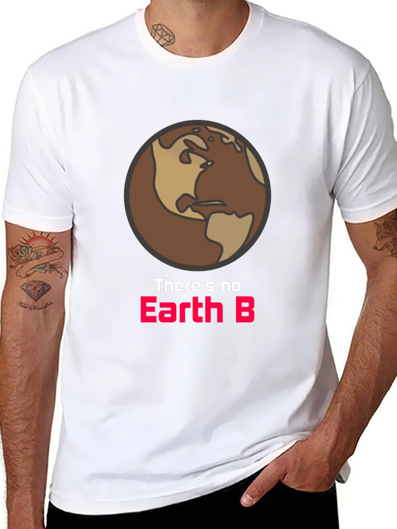 Theres No Earth B Graphic Tee