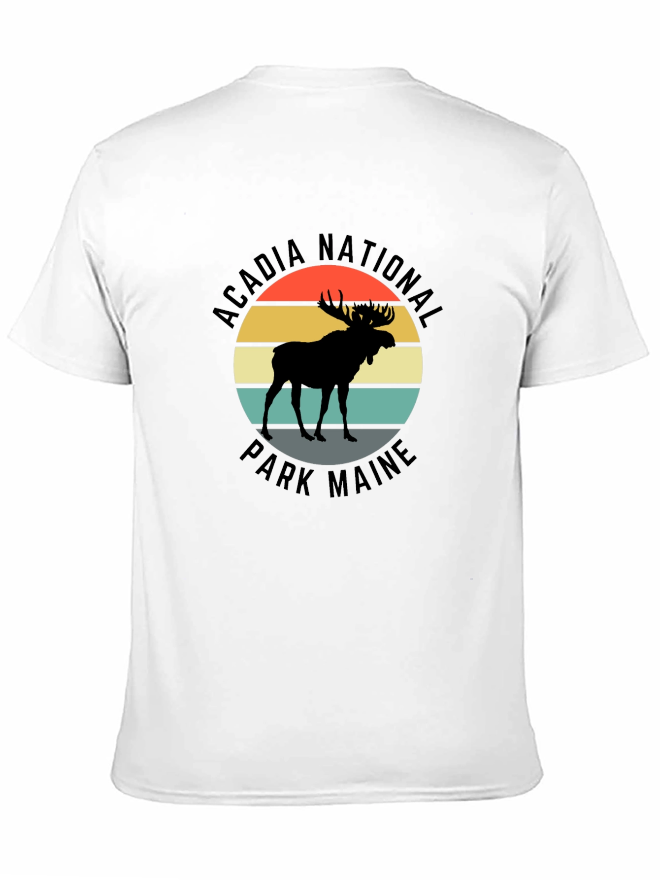 Acadia National Park Maine Moose T-Shirt