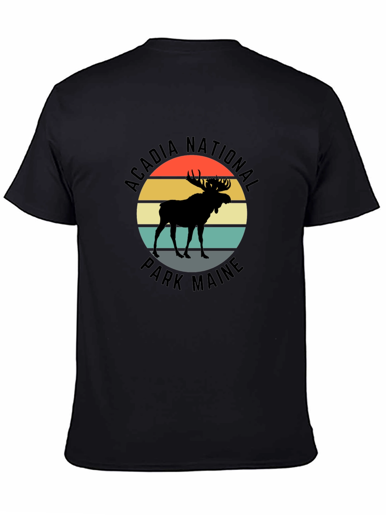 Acadia National Park Maine Moose T-Shirt