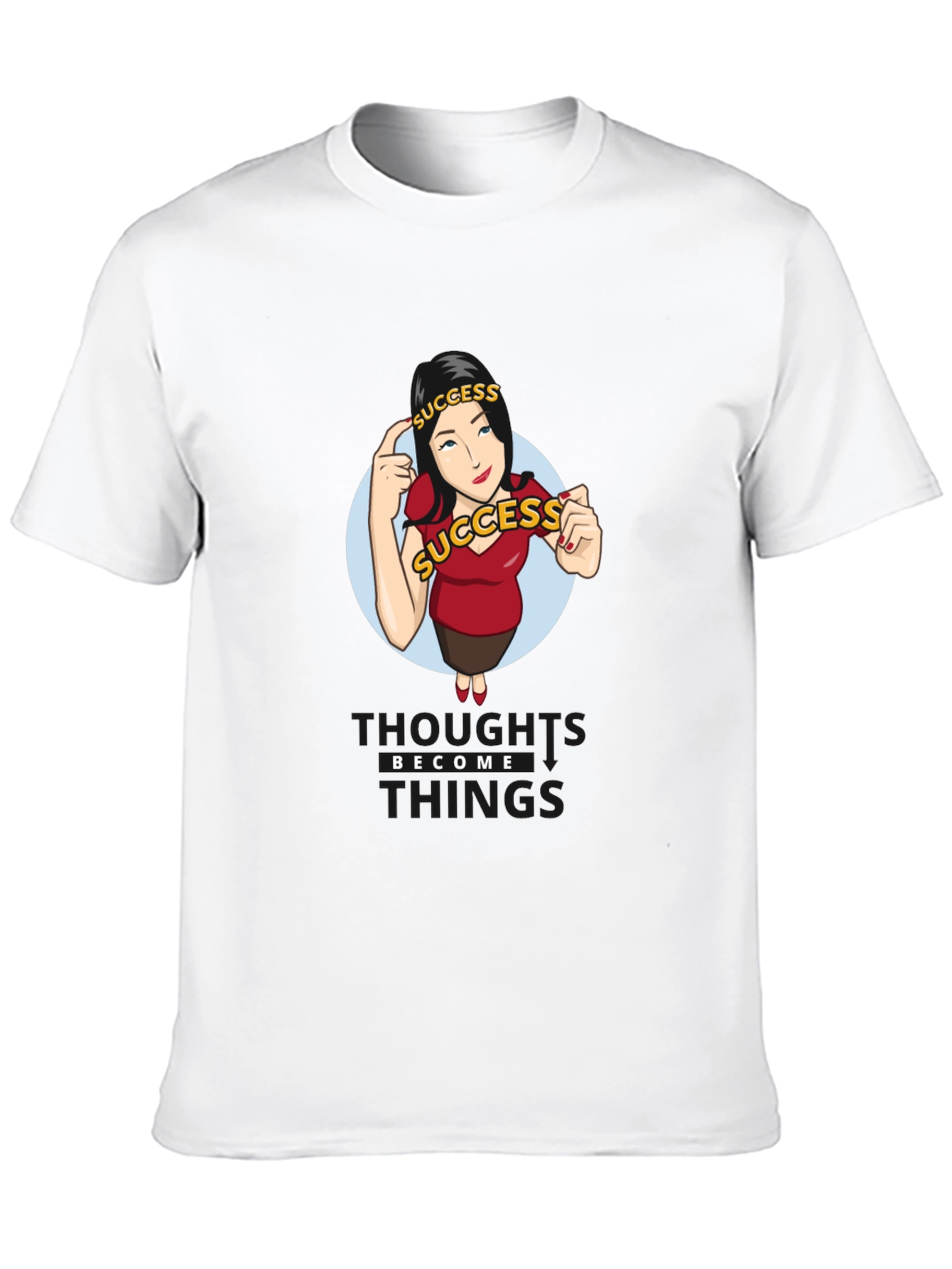 Success Mindset T-Shirt - Thoughts Become Things