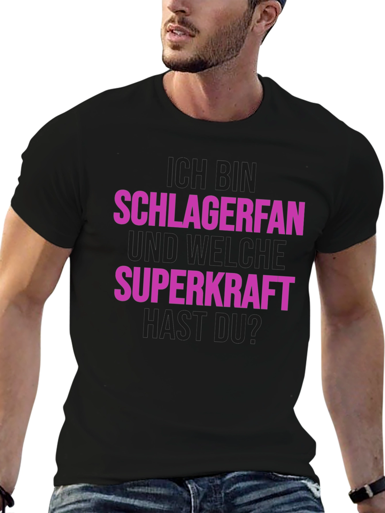 Schlagerfan T-Shirt - Superkraft