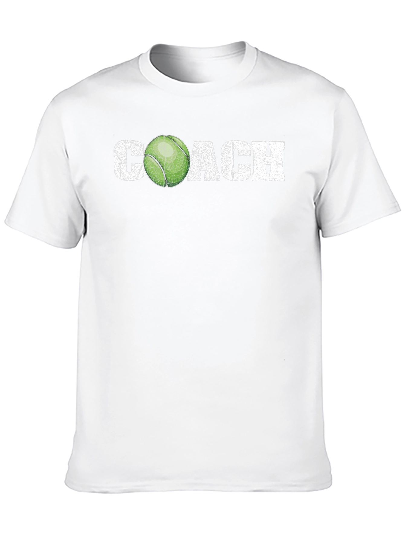 Tennis Coach T-Shirt - Distressed Graphic Tee