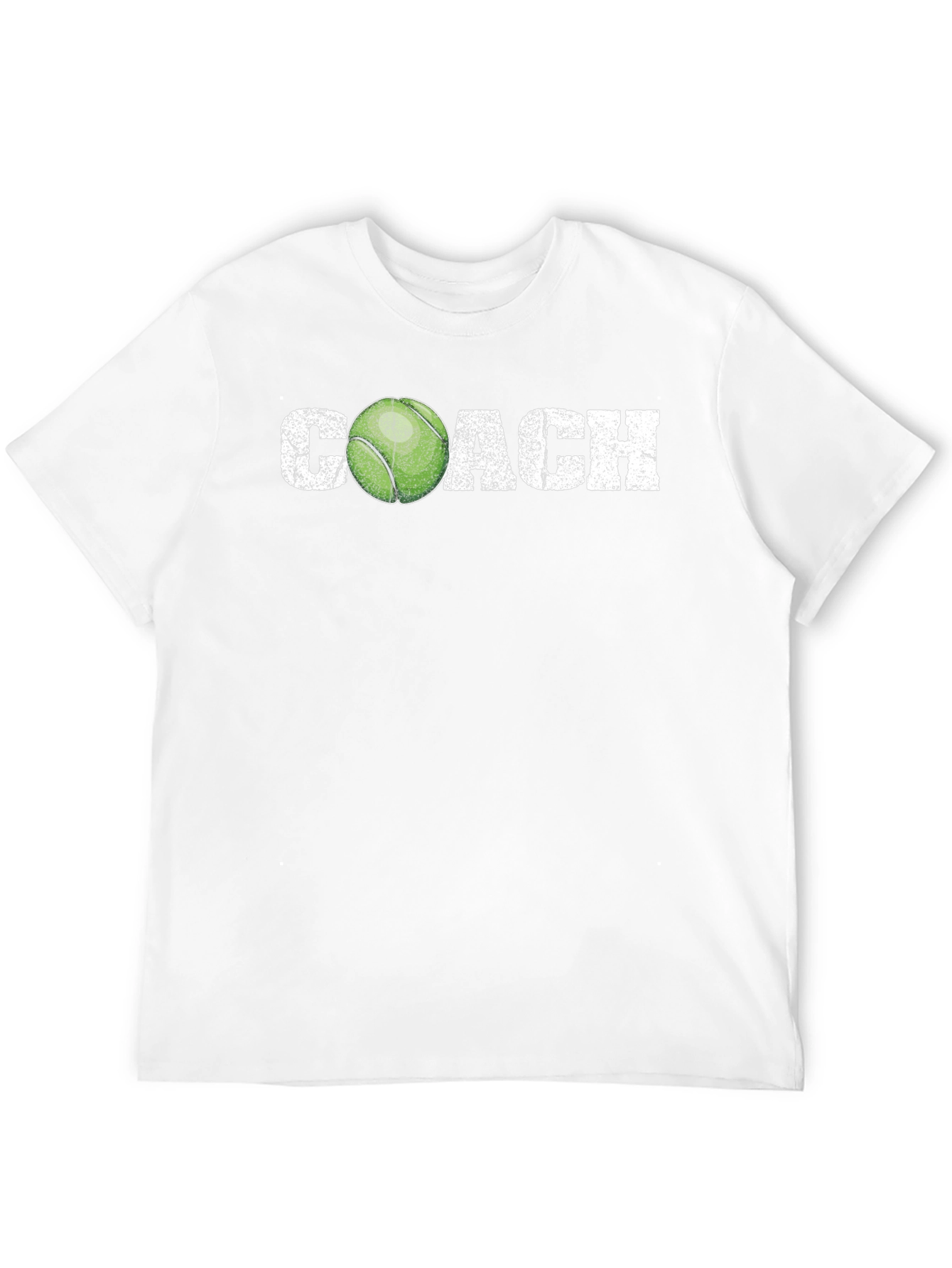 Tennis Coach T-Shirt - Distressed Graphic Tee