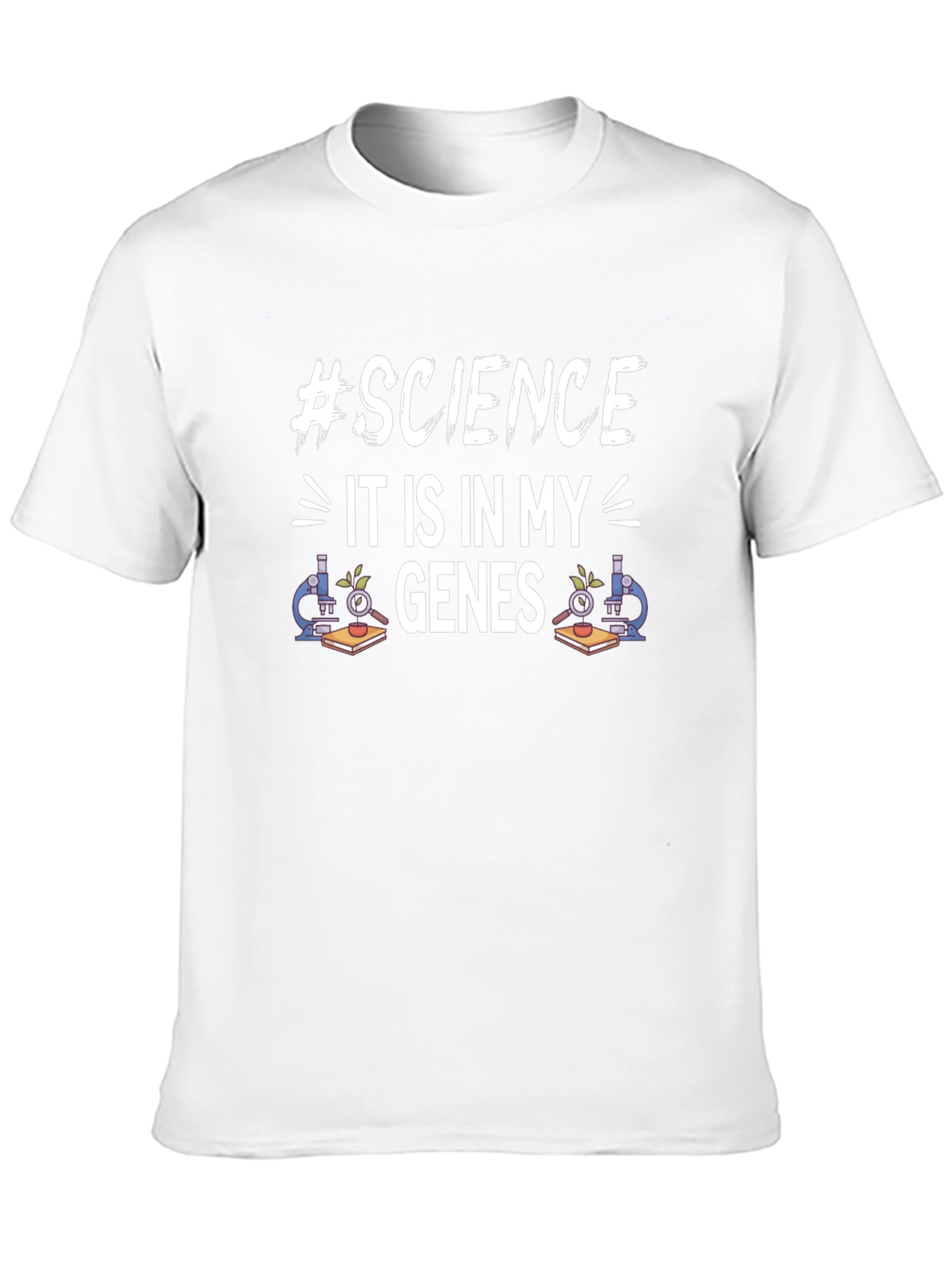 Science Genes T-Shirt - Black