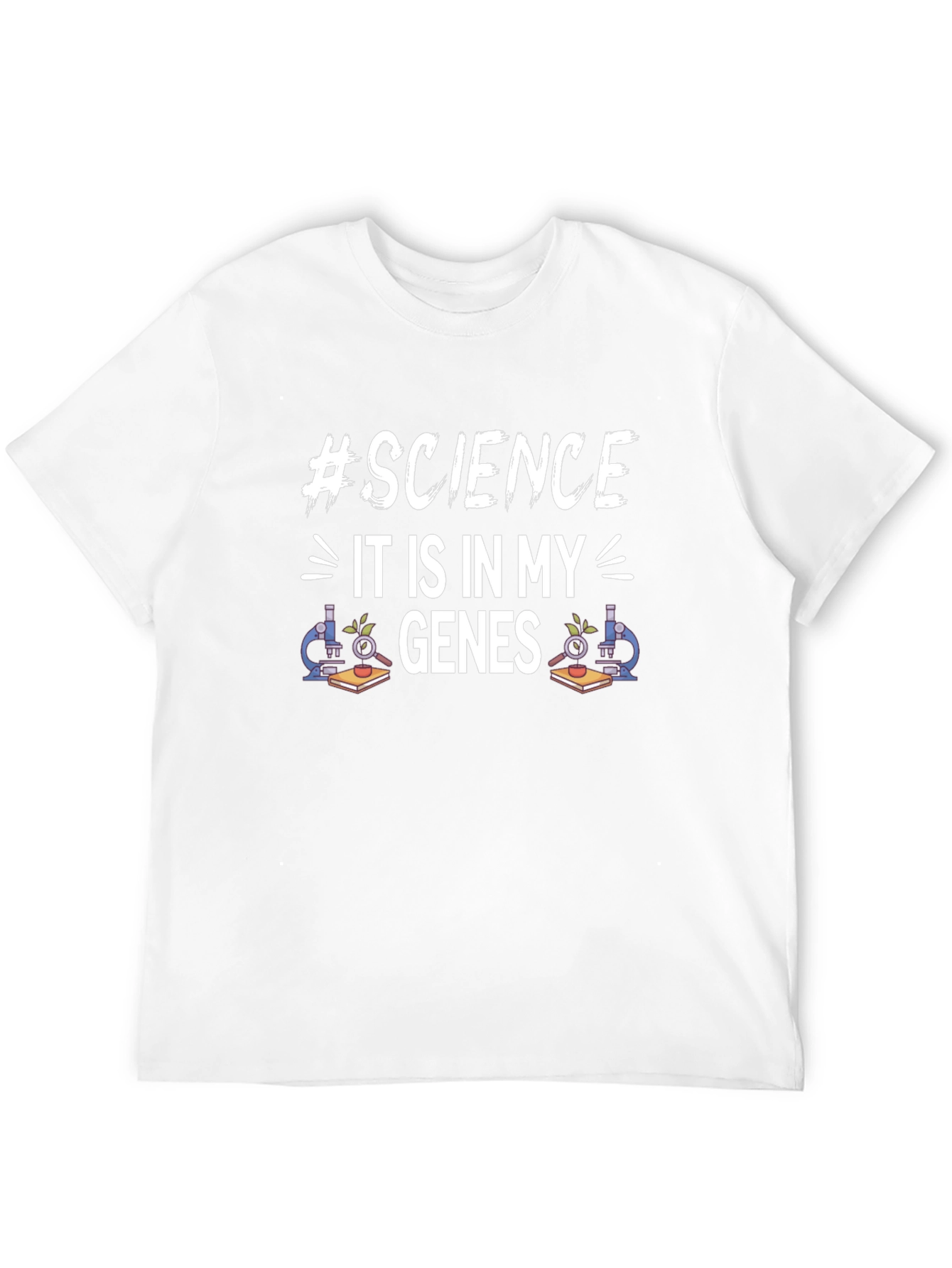 Science Genes T-Shirt - Black