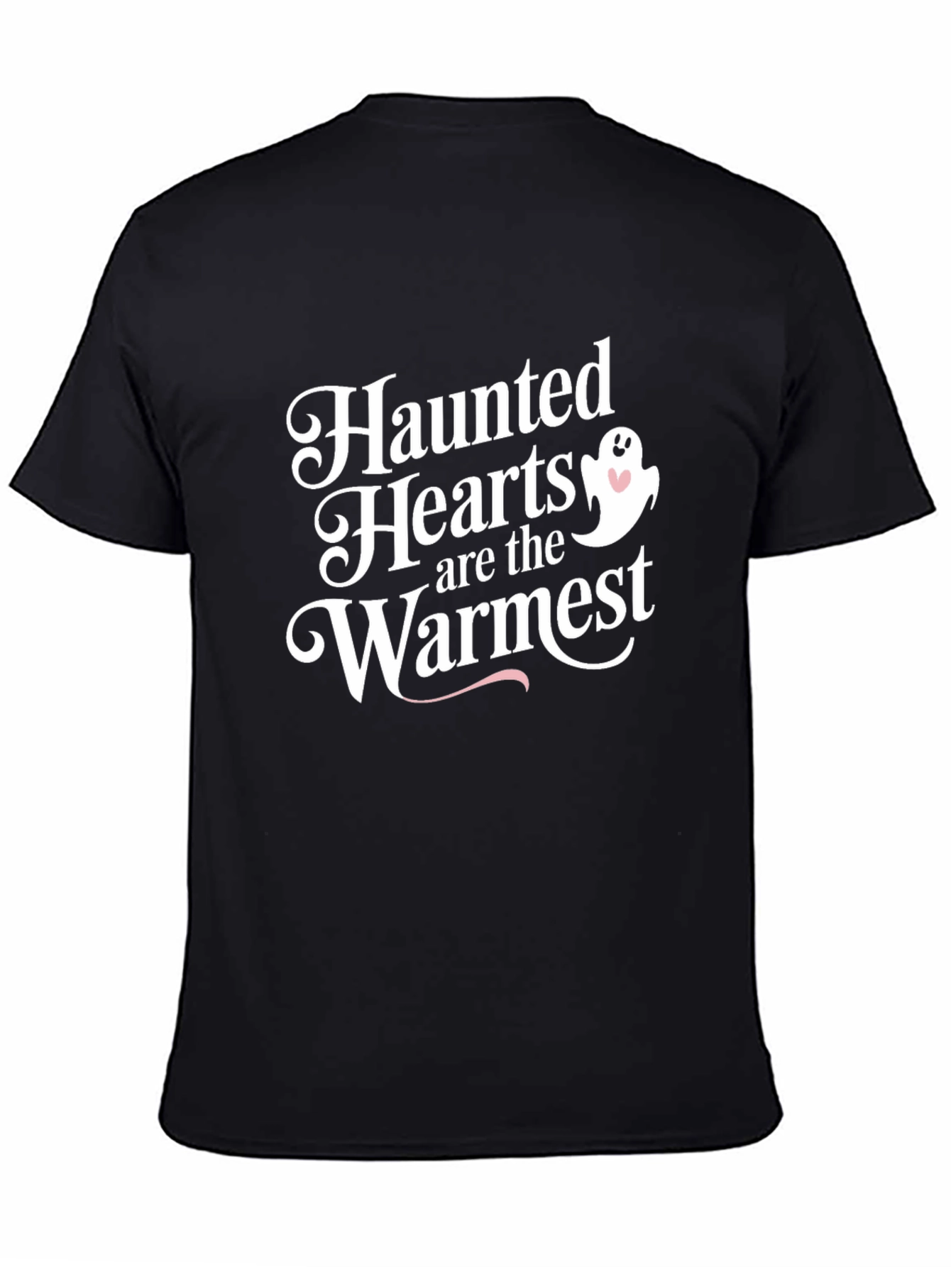 Haunted Hearts Graphic Tee - Halloween Spooky Season Shirt