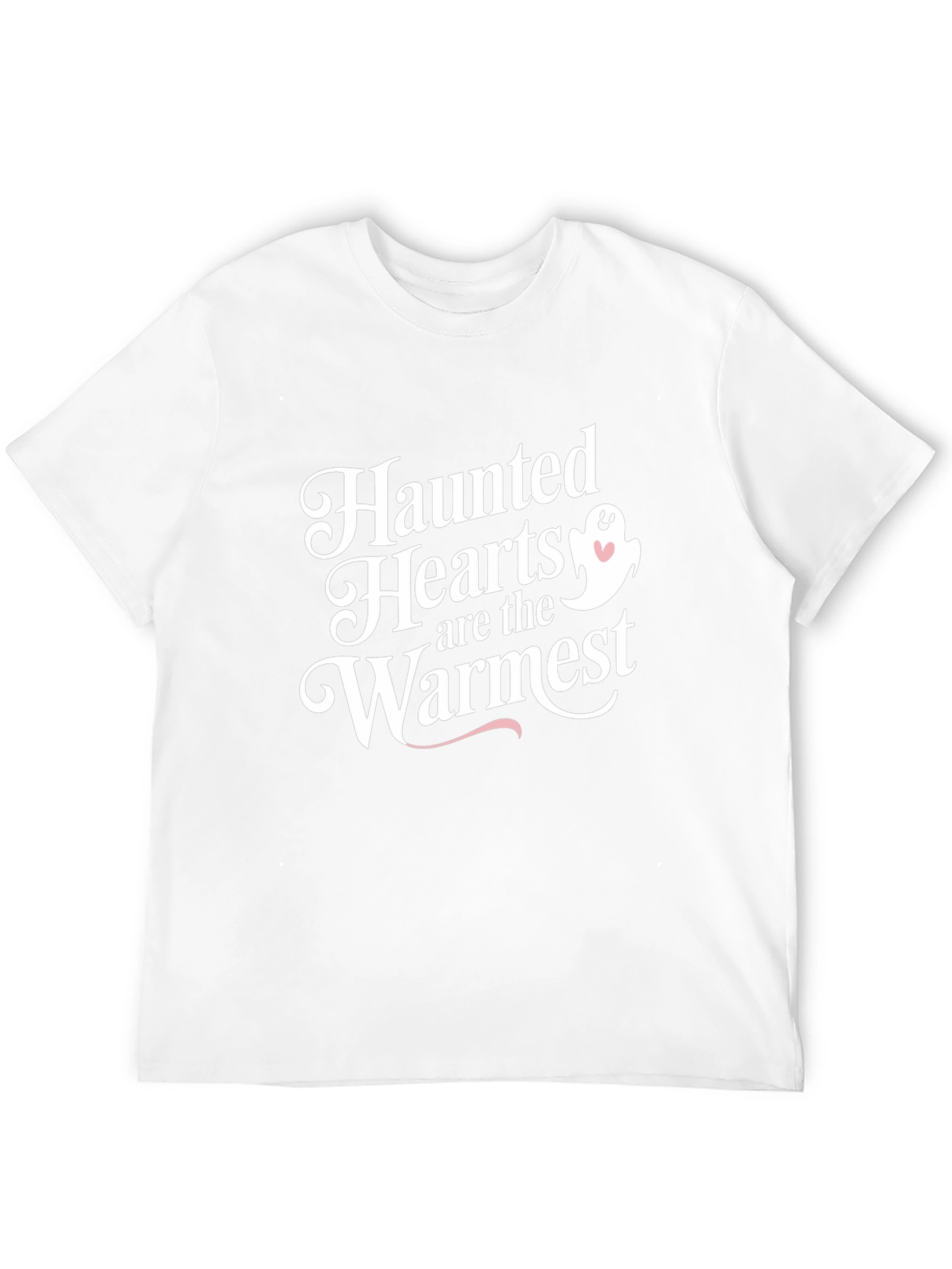 Haunted Hearts Graphic Tee - Halloween Spooky Season Shirt