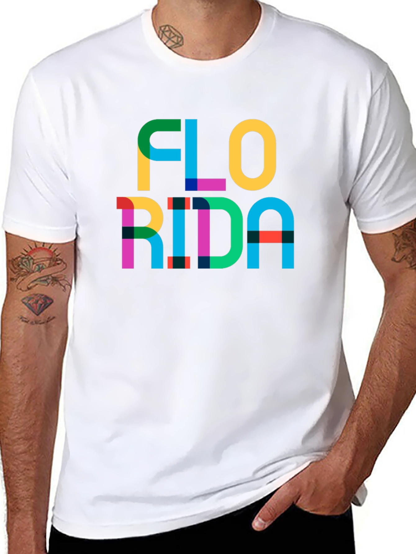 Florida Graphic Black T-Shirt