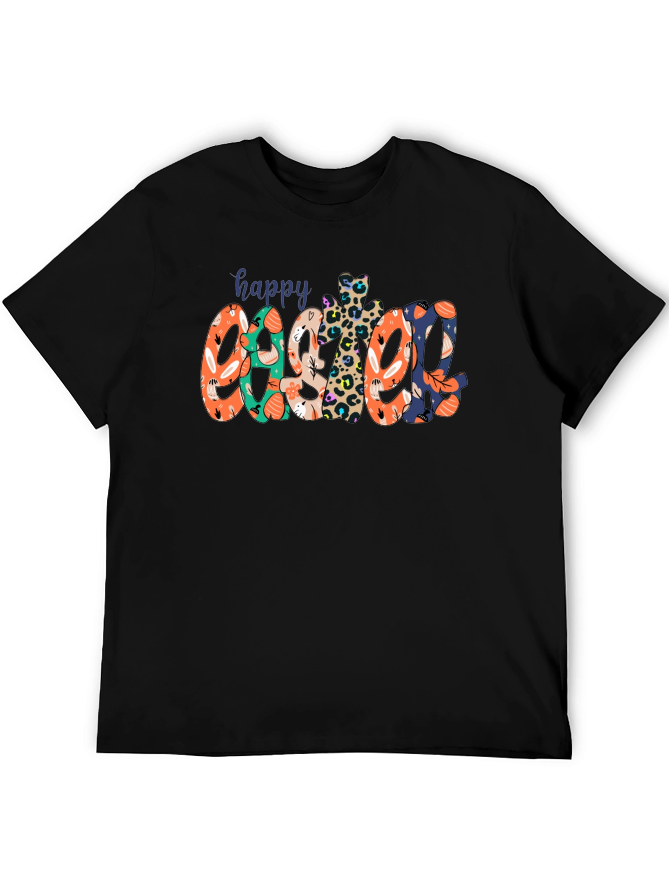 Happy Easter Printed T-Shirt