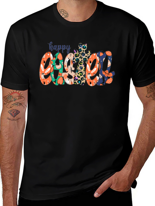 Happy Easter Printed T-Shirt