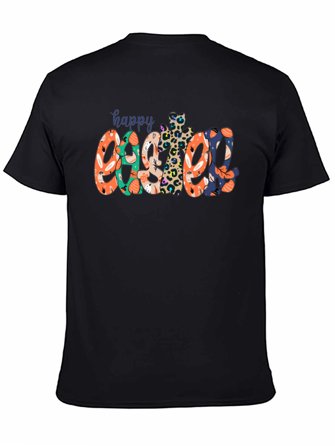Happy Easter Printed T-Shirt