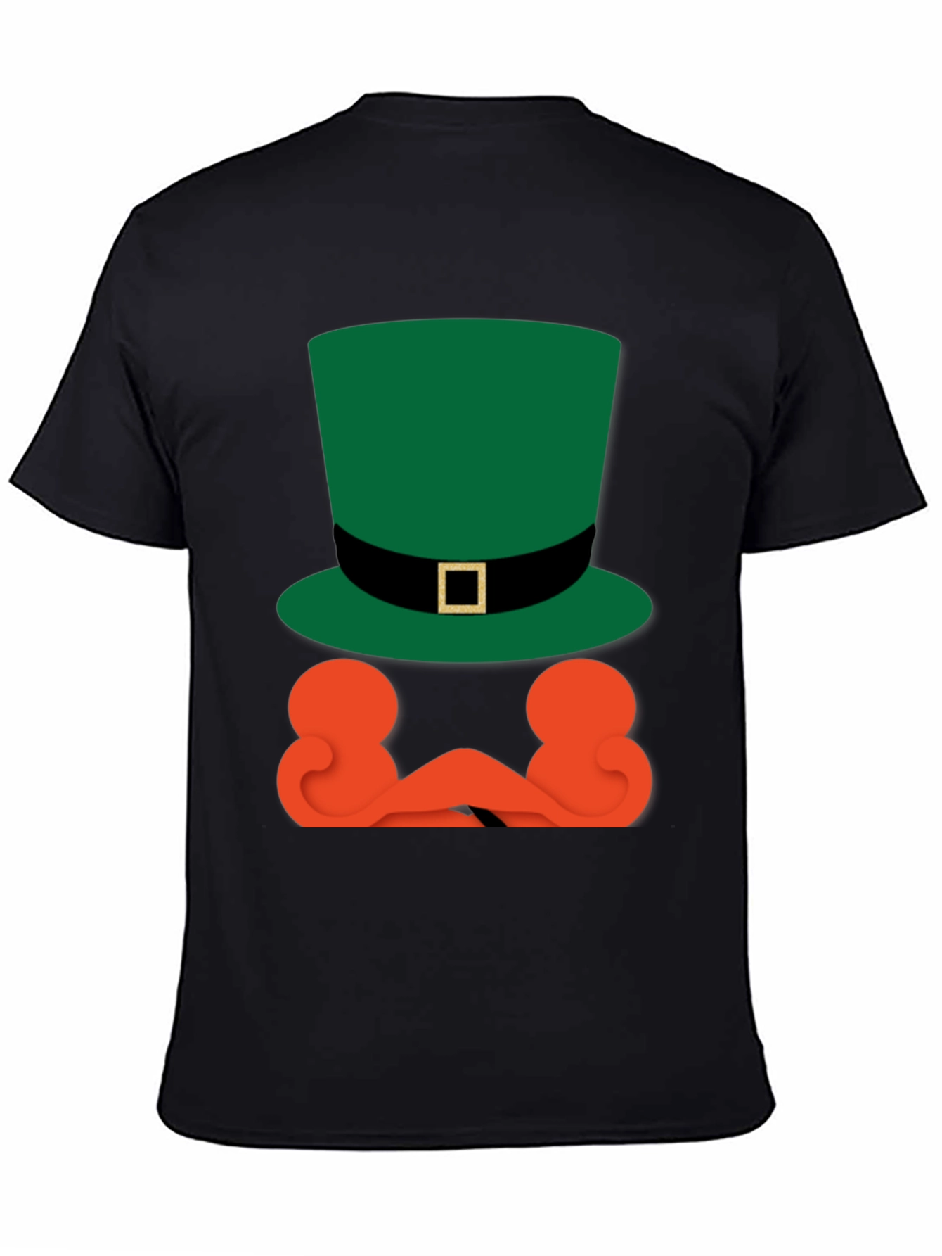 St. Patricks Day Leprechaun Hat & Beard Tee