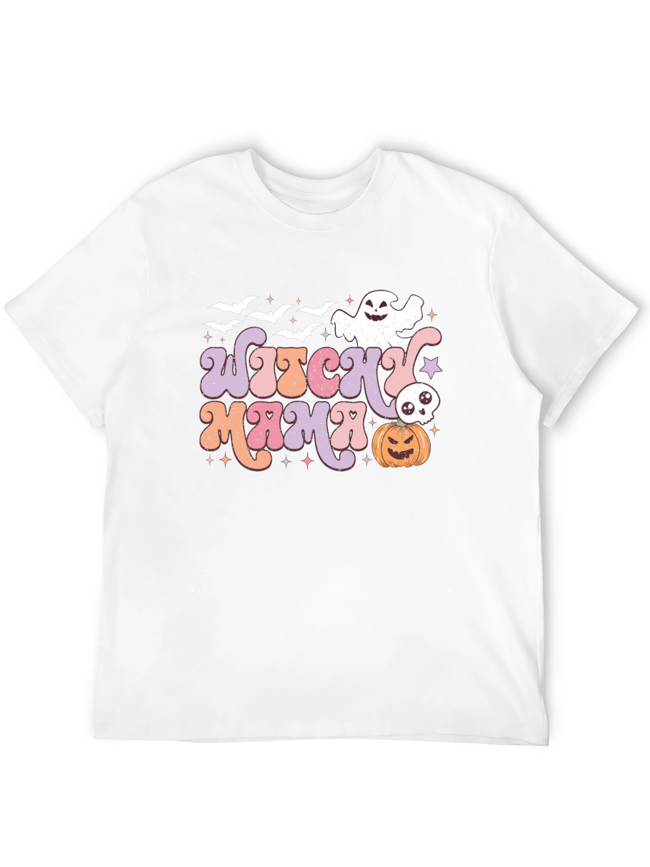 Witch Mama Halloween Graphic T-Shirt