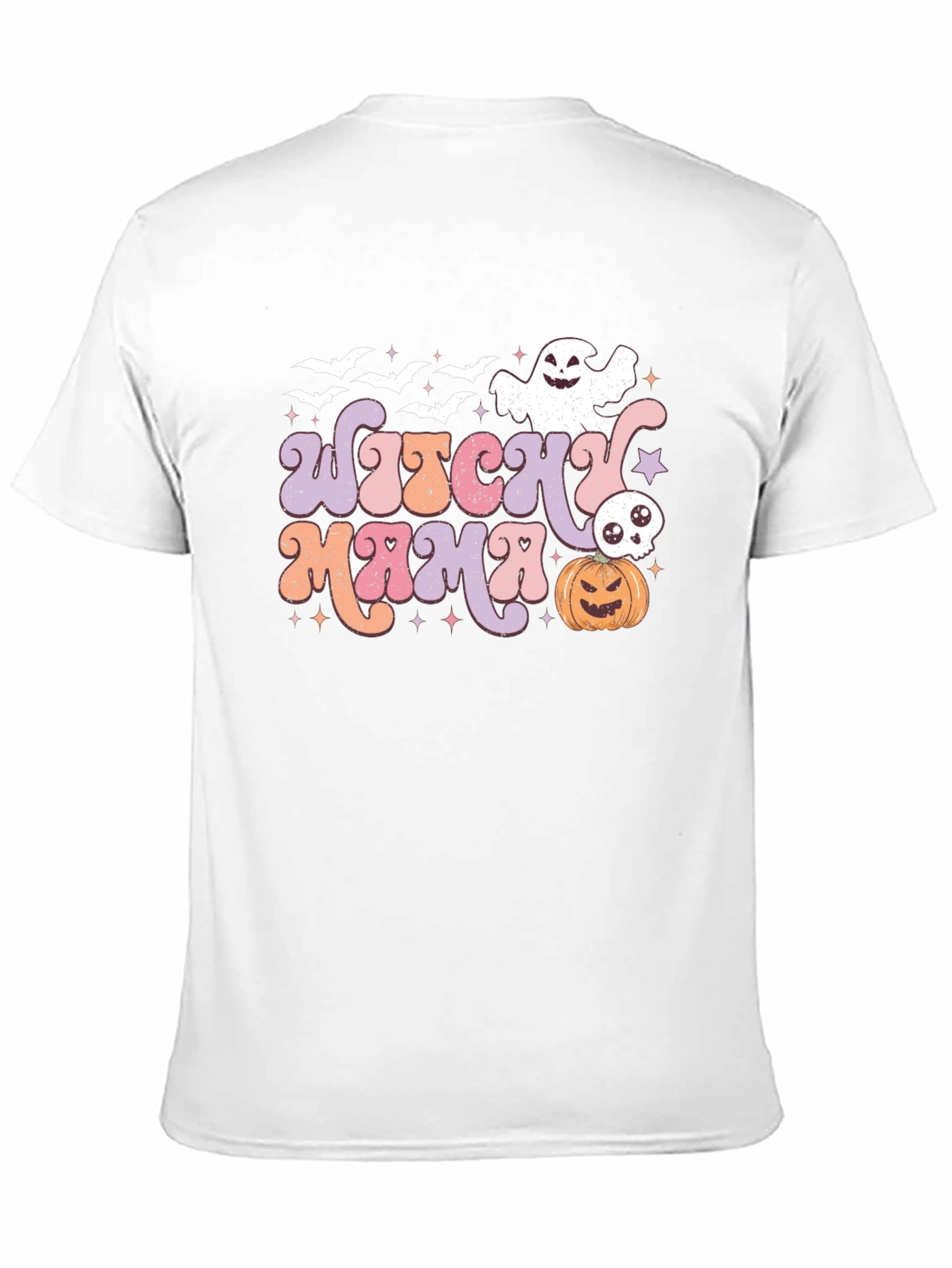 Witch Mama Halloween Graphic T-Shirt
