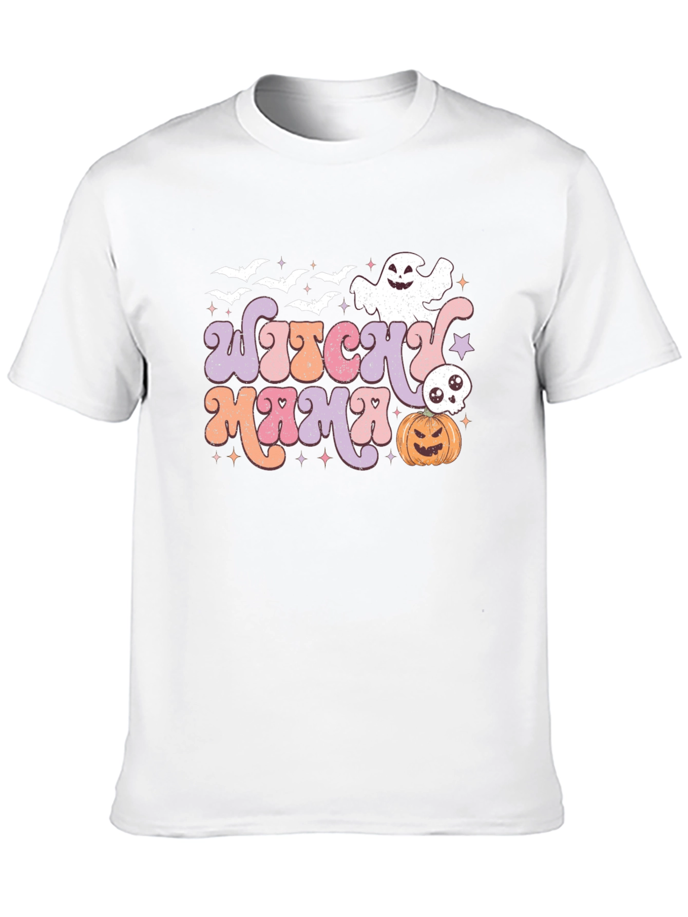 Witch Mama Halloween Graphic T-Shirt