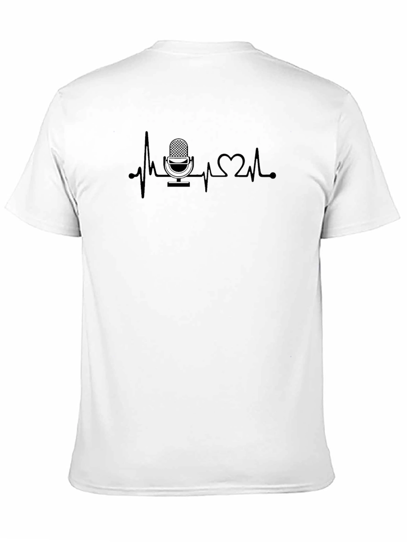 Podcast Heartbeat T-Shirt - Black