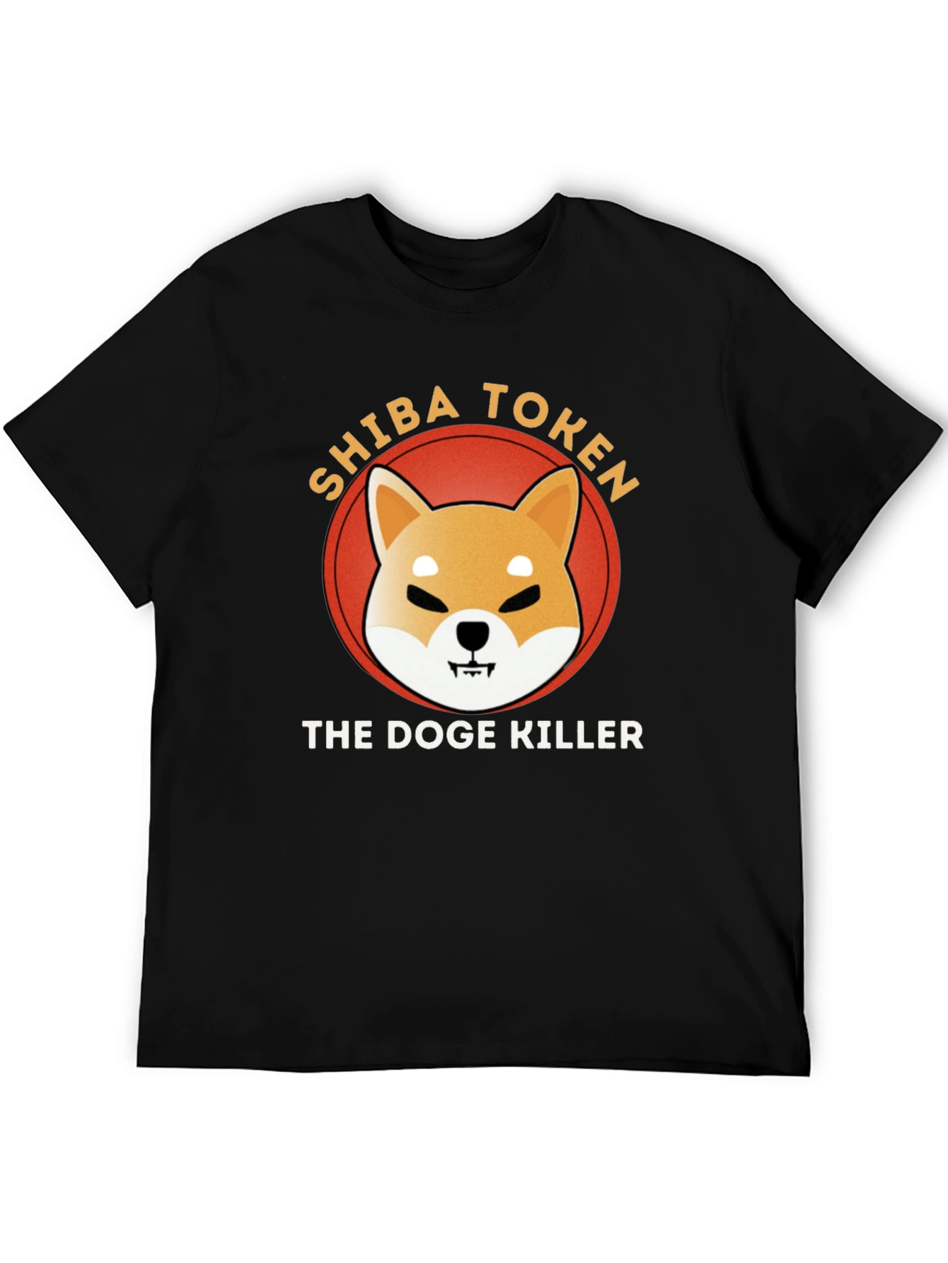 Shiba Token Doge Killer Black T-Shirt