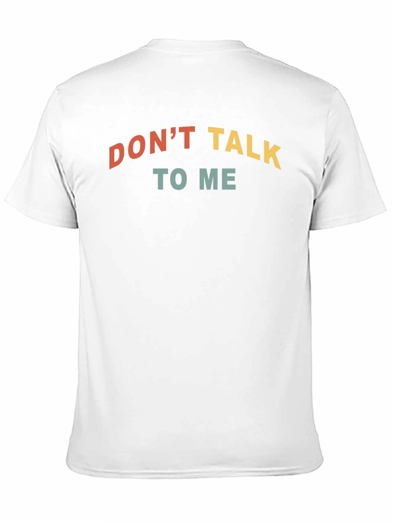 Dont Talk To Me Graphic Tee - Black