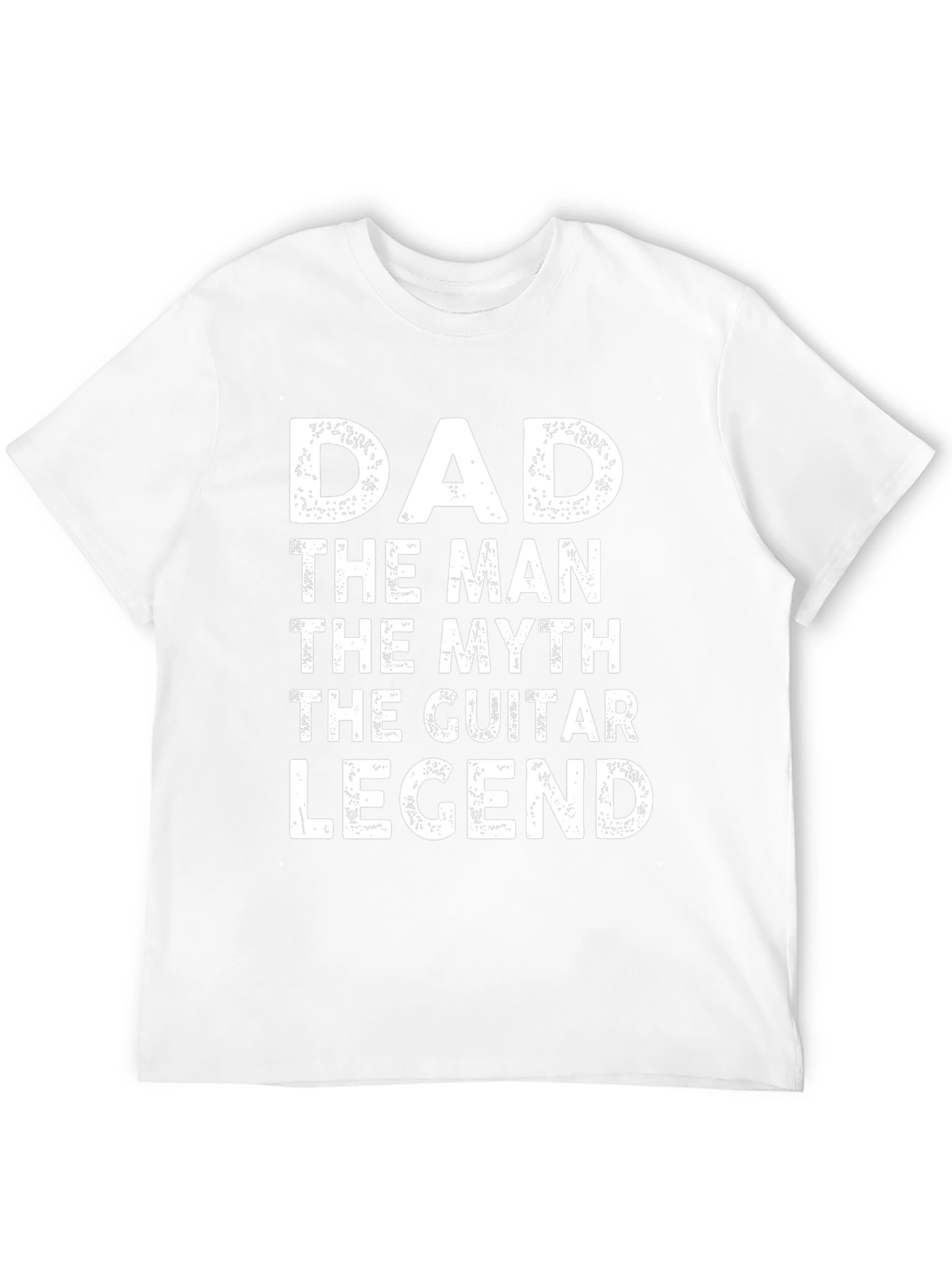 Dad Guitar Legend Graphic Tee - Black T-Shirt