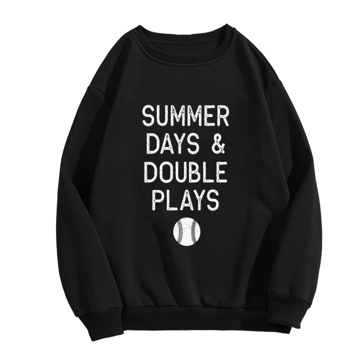 SUMMER DAYS & DOUBLE PLAYS - Baseball Graphic ԲÁìÎÀÒÂ | Unisex Pullover Sweatshirt