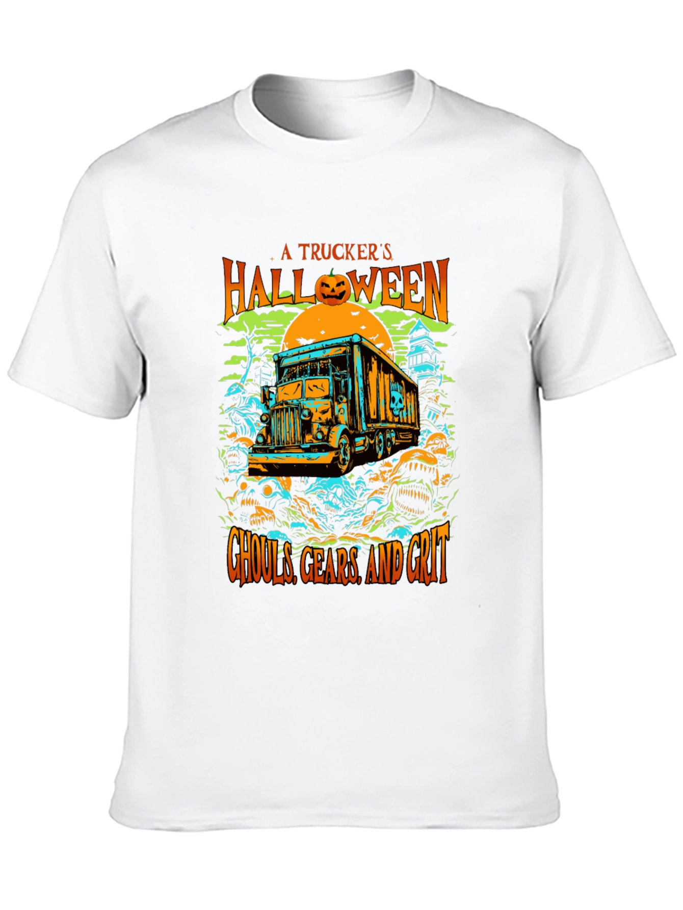 Truckers Halloween T-Shirt
