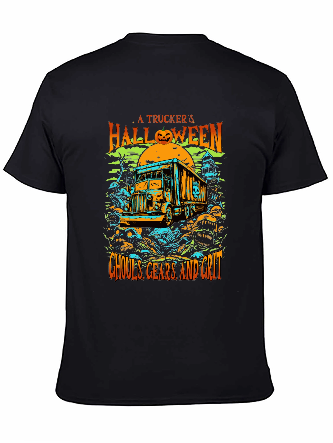 Truckers Halloween T-Shirt