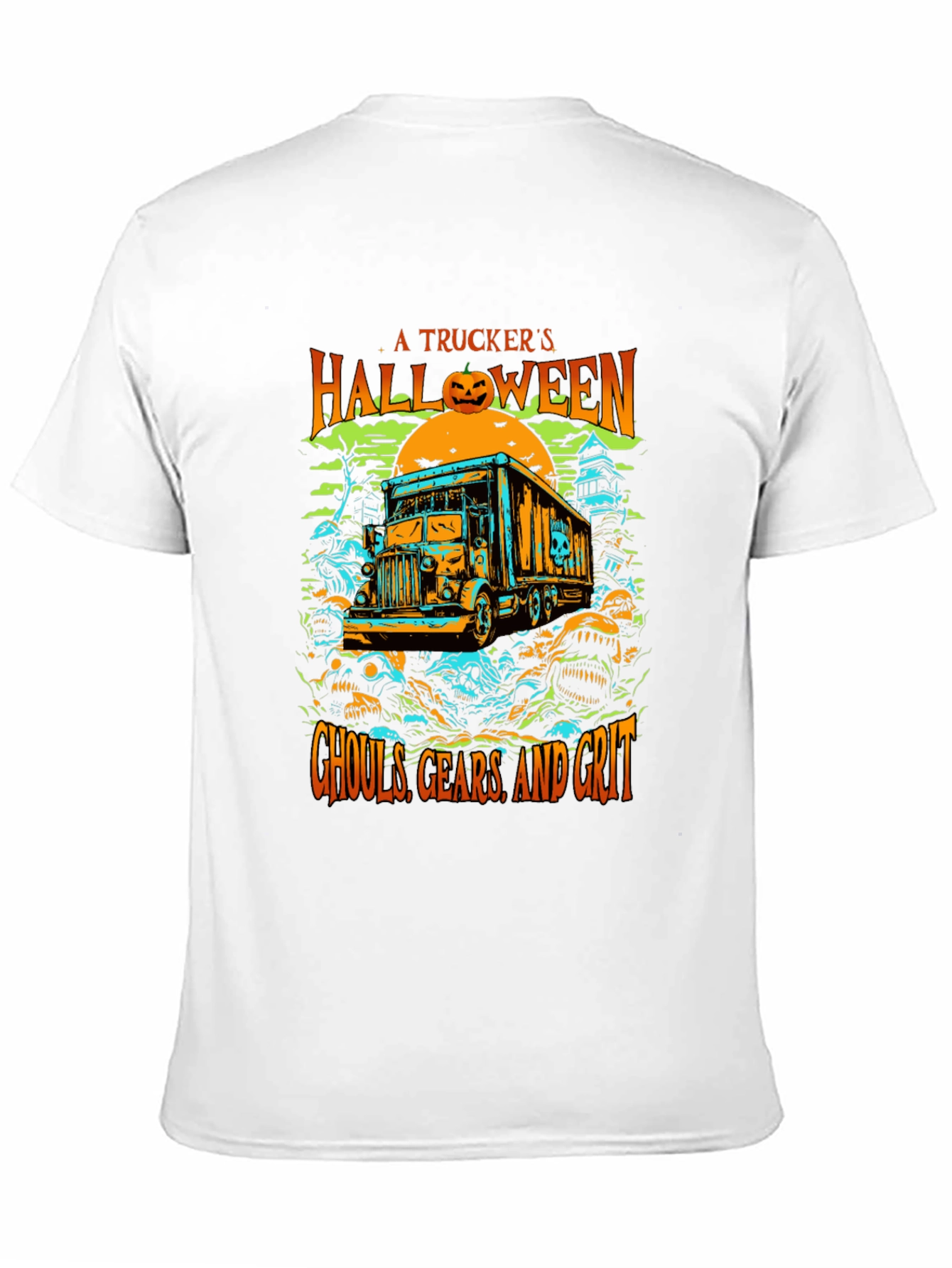 Truckers Halloween T-Shirt