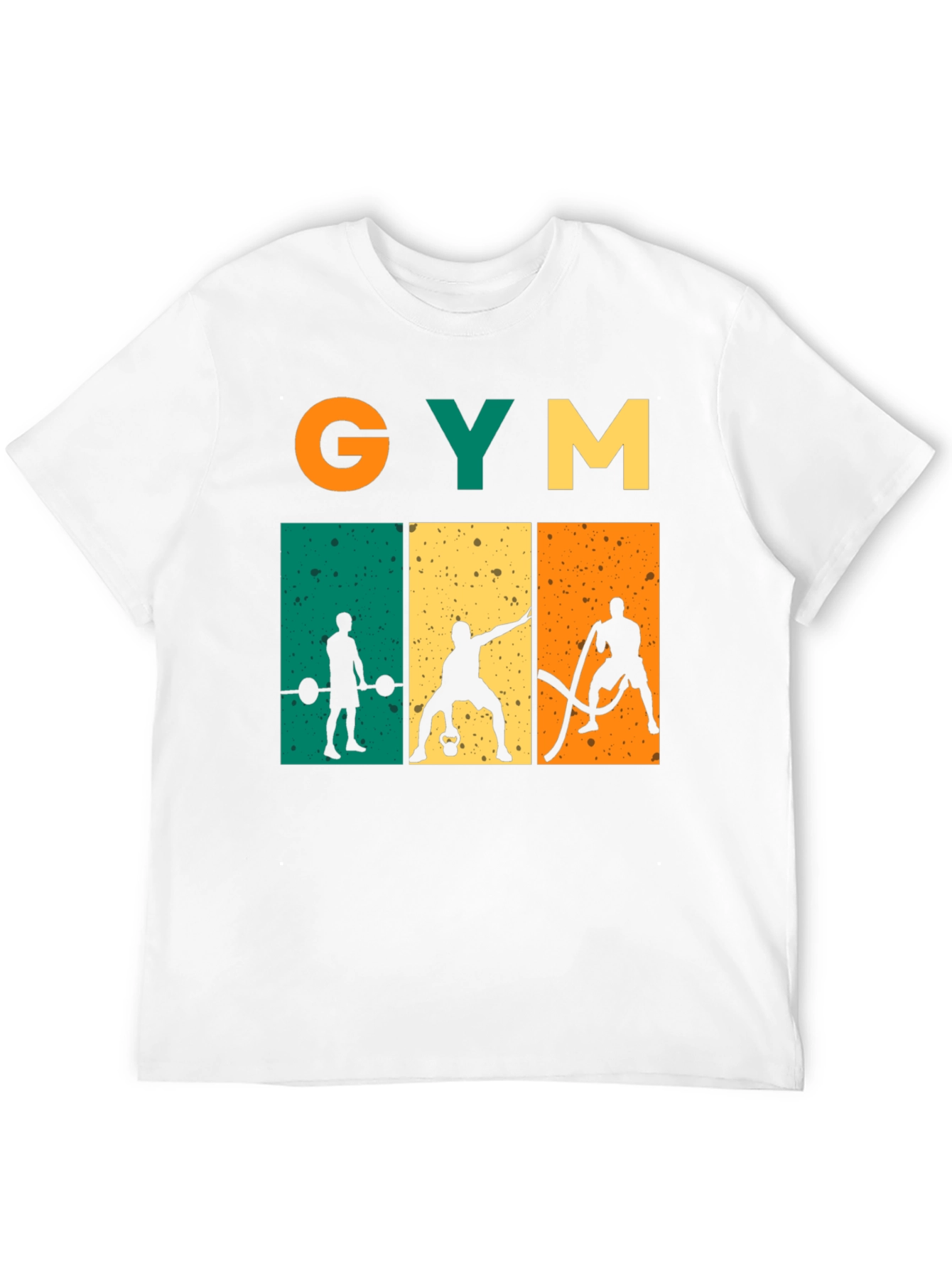Retro Gym Workout Graphic T-Shirt