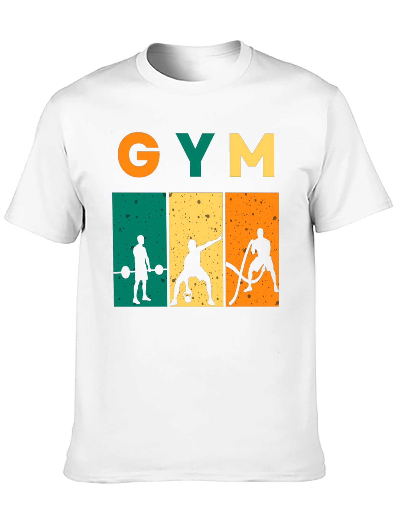 Retro Gym Workout Graphic T-Shirt
