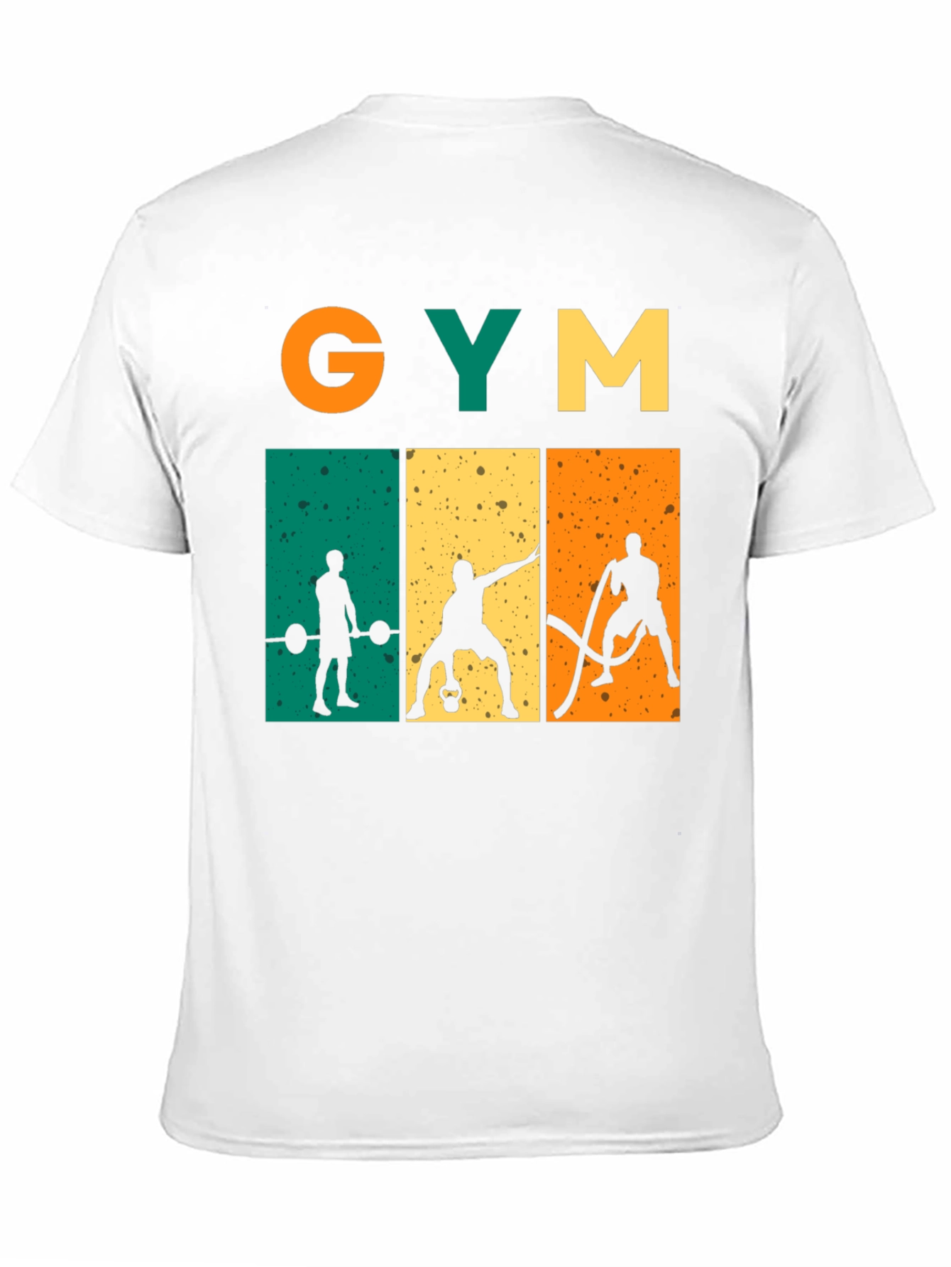 Retro Gym Workout Graphic T-Shirt