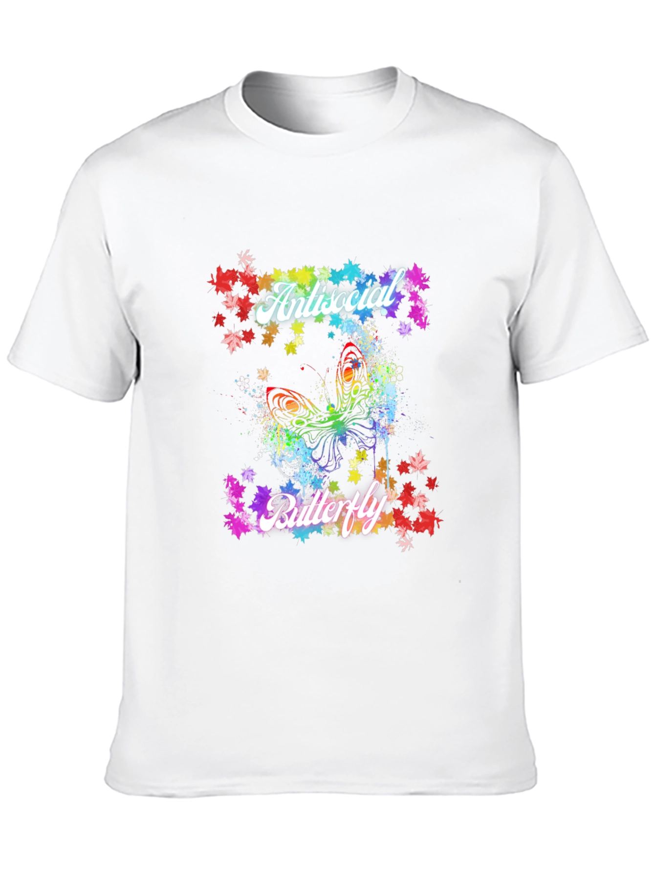 Antisocial Butterfly Graphic T-Shirt