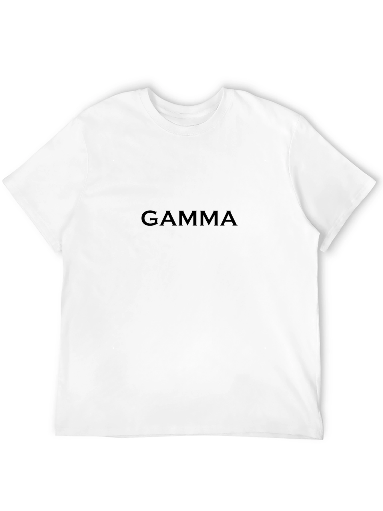 GAMMA Classic Black Tee - Soft & Stylish