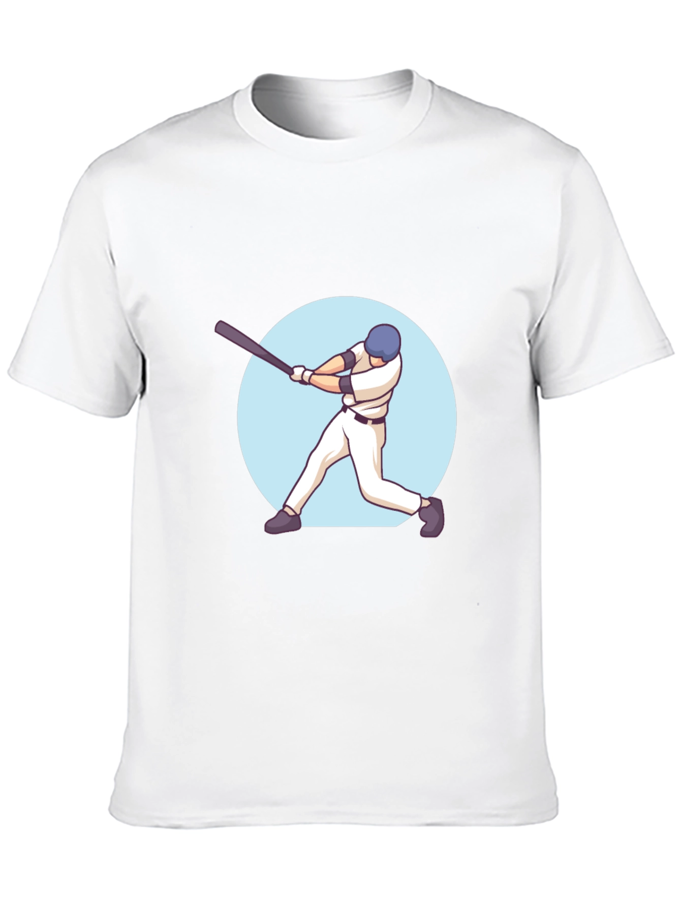 Baseball Player Graphic Tee - Stylish and Comfortable