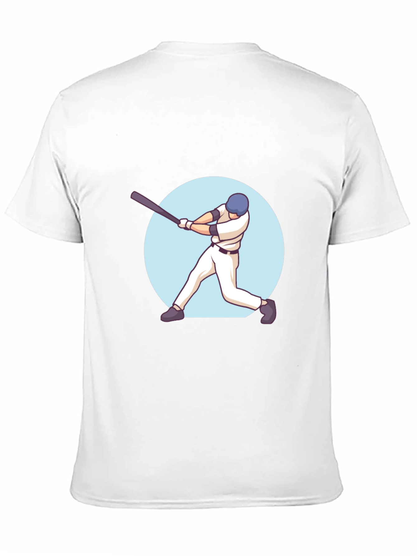 Baseball Player Graphic Tee - Stylish and Comfortable
